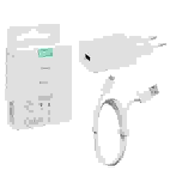 СЗУ USB 2A + кабель Micro USB ZU-3 ISA белый (гарантия 2 недели)