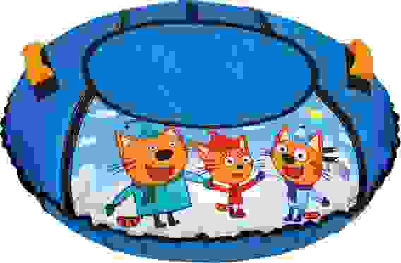 Тюбинг ТБ1-90 с рисунком Три кота ТБ1-90/ТК