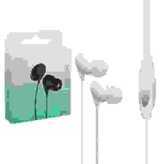 Наушники S10 с микрофоном белый ISA (гарантия 2 недели)