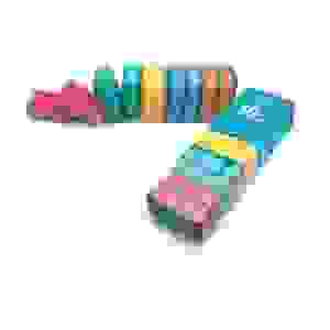 Губка бытовая с чистящим слоем 10шт &quot;Стандарт&quot; ( 30шт )