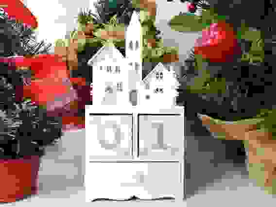 Светящаяся декорация настольная &quot;Ночной город&quot;, 2 LED лампы. (95385-2)