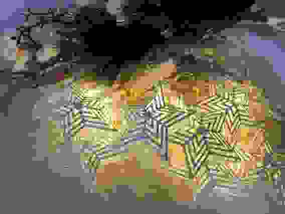 Гирлянда &quot;Звезды&quot; металл, 10 ламп, дл.2м.