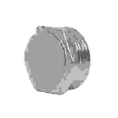 Заглушка 1/2 нар с контр отв никель в трубу