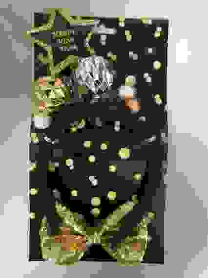 Набор аксессуаров \&quot;Блеск\&quot;: рожки и бабочка E8Y166 (А Цвет: золото.)