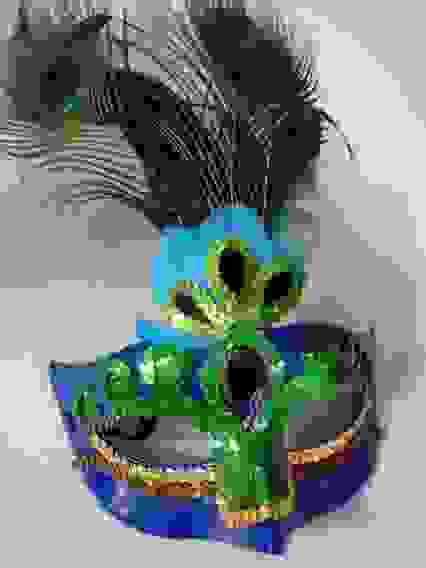 Маска "Павлин"