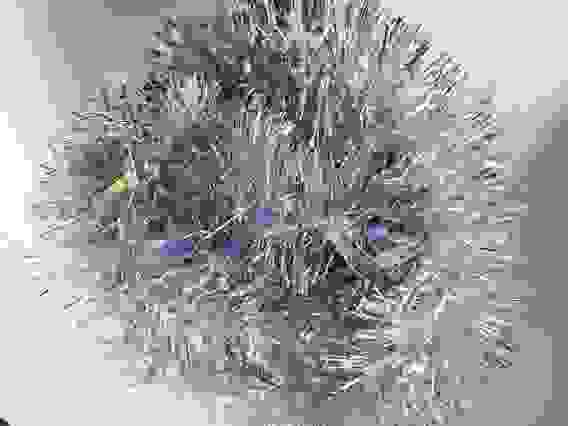 Мишура &quot;Магия&quot;. Размер: d 9х180 см. (Цвет: сиреневый., MY-8059)