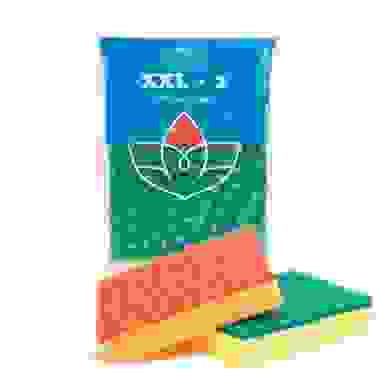 Губка бытовая 2шт \"XXL 2\" ( 40шт )