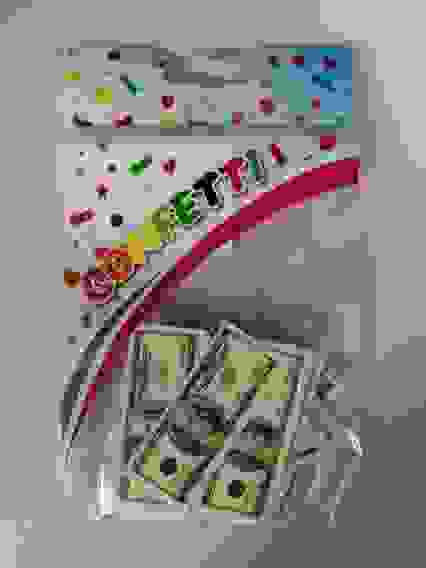 Конфетти "Доллары", 50 гр.