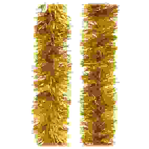 Мишура с длинным ворсом \"Классика\". Размер: d 9 см. длина 2 м. (цв.золото, MY-163-9)