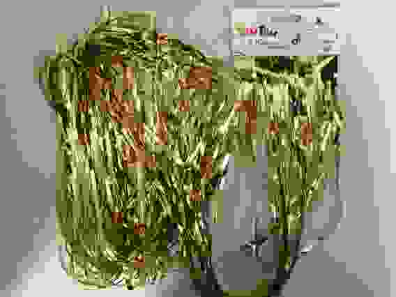 Дождь &quot;Блестящий&quot;. Размер: ширина 9 см, длина 150 см. (Цвет: золото., MY-182X-150/1)