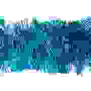 Мишура "Роскошная". Размер: d 12х180 см. (Цвет: ярко-голубой., MY-168/1)