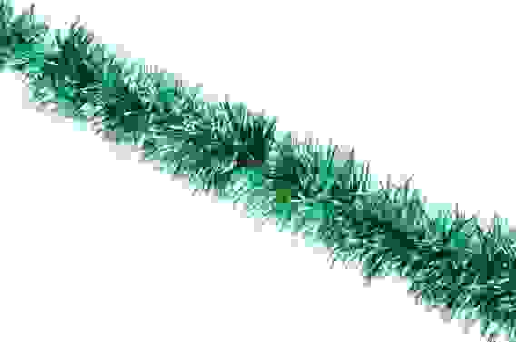 Мишура с длинным ворсом \"Вираж\". Размер: d 9х180 см. (Цвет: зеленый., MY-001/1)