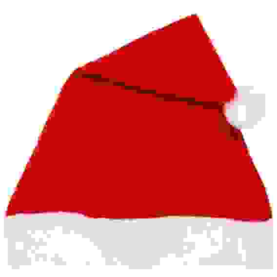 Колпак Деда Мороза с узкой опушкой