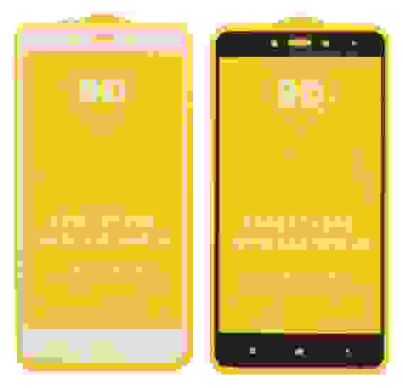 Защитное стекло Xiaomi Redmi Note 4 с рамкой 9H Full Glue без упаковки