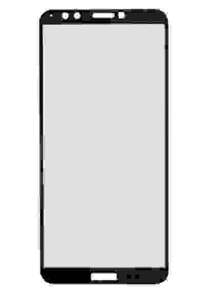Защитное стекло Huawei Y7 (2018) Full Glue с рамкой 2.5D черное
