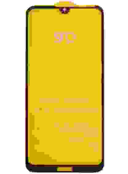 Защитное стекло Huawei Y7 (2019) Full Glue с рамкой 2.5D черное