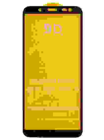 Защитное стекло Samsung J6 (2018) с рамкой 9H Full Glue без упаковки