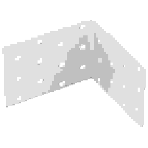 Крепежный уголок равносторонний 2,0мм KUR 60х60х60 мм