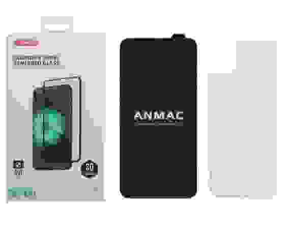 Защитное стекло совместимо с iPhone 11 Pro + пленка назад 3D ANMAC черное