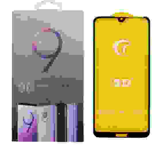 Защитное стекло Huawei Y7 (2019) 9D черные