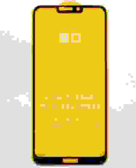 Защитное стекло Huawei Honor 8C с рамкой 9H 9D Full Glue без упаковки