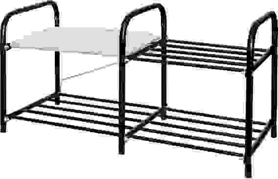 Этажерка \"Люкс 1\" (ЭТЛ1/Ч черный)