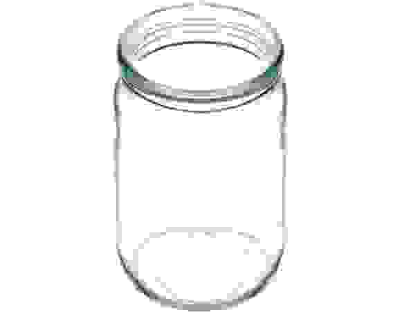 Стеклобанка 0,65л СКО