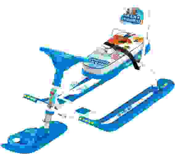 Снегокат &quot;Тимка Спорт 4-1&quot; (ТС4-1/ММ1 ми-ми-мишки на голубом)