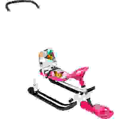 Снегокат &quot;TWINY2&quot; (TW2/Б2 с бабочками белый каркас)