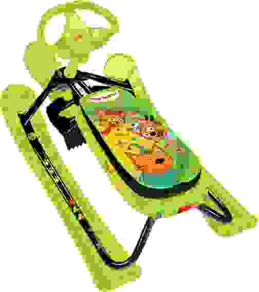 Снегокат "Ника-кросс" (СНК/ТК три кота (черный каркас))