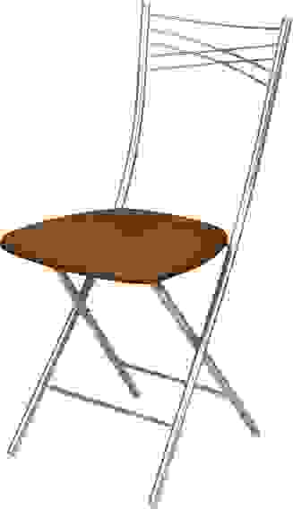 Стул складной (ССН1/3 коричневый)