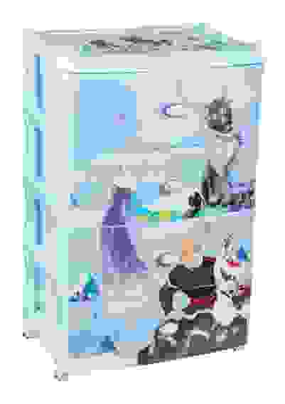 Комод &quot;Холодное сердце-Дисней&quot; 4-х секц.(широк.) (555х440х905мм)