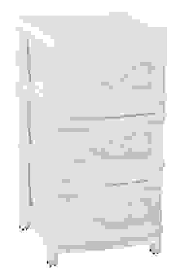 Комод 3-х секцион. (белый) (480х390х750мм)