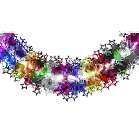 Гирлянда-растяжка &quot;Звездочки&quot;. Размер: 23,5х23,5х200 см. (MYH-615)