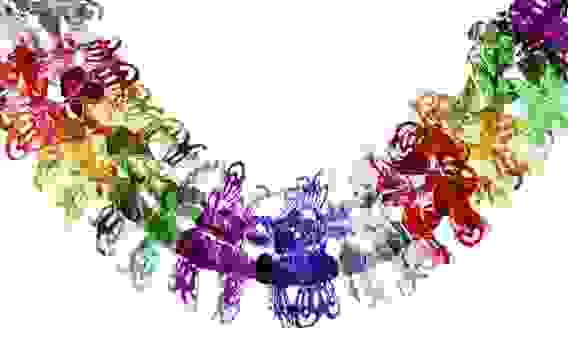 Гирлянда-растяжка &quot;Узор&quot;. Размер: 23х23х210 см. (MYH-009)