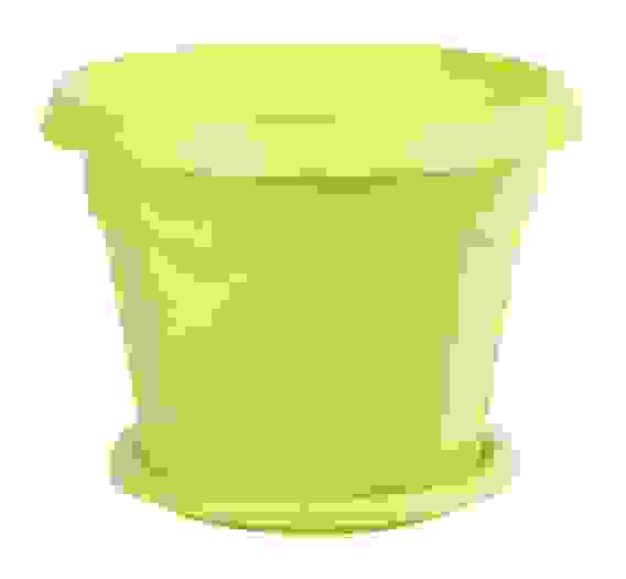 Горшок цв.&quot;Гармония&quot; 2,5л (зеленый) (уп.30)