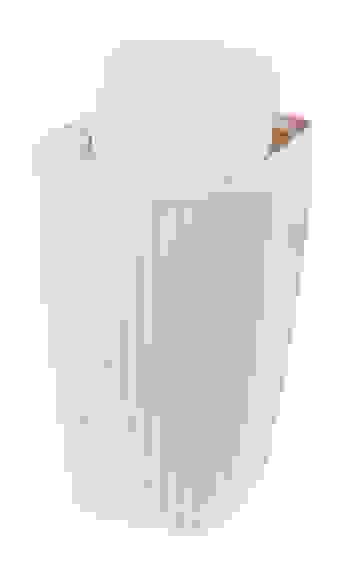 Контейнер для мусора "Вязаное плетение" 10л (бежевый)