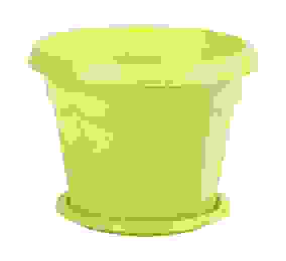 Горшок цв."Гармония" 1,5л (зеленый) (уп.30)