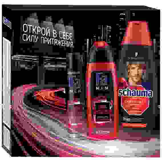 Подарочный набор Shauma Карбон+FA СилаПр гель д/д+део