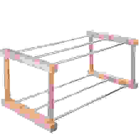 АКЦИЯ! Подставка для обуви Мини2 (х4)светлая 8901