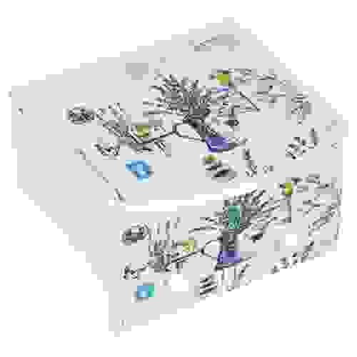 Шкатулка для украшений, "Кувшин с лавандой", 9,5х6,5х4,5 см, МДФ