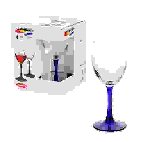 Набор фужеров 4шт.вино 240мл 44799 Blue Imperial Blue"