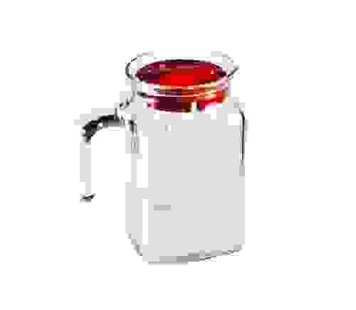 Кувшин с красной крышкой (v=600мл) Frigo"