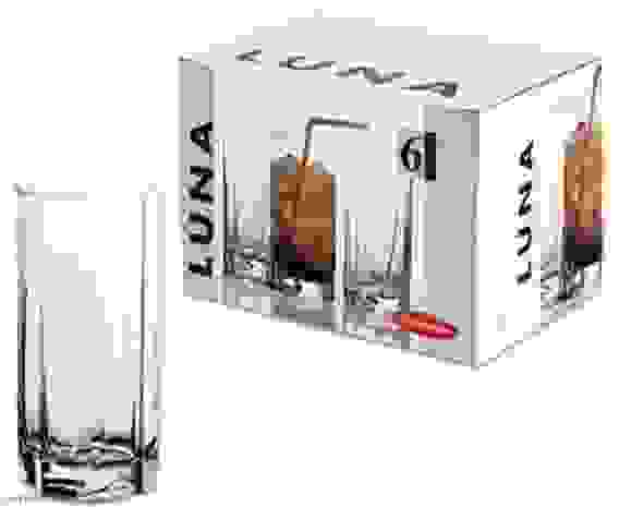 Набор 6-ти стаканов выс. 375сс/8/144 42358 Luna&quot;