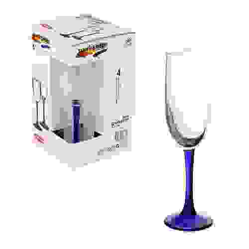 Набор фужеров шампанское 4шт.155мл 44819 Blue Imperial Blue&quot;