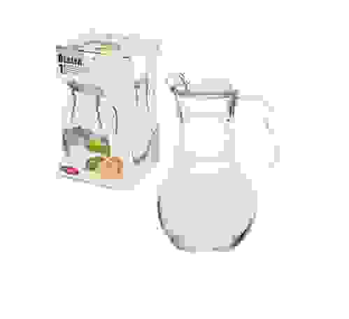 Кувшин 1000мл. с прозр. пласт. крышкой 43944 Bistro\"