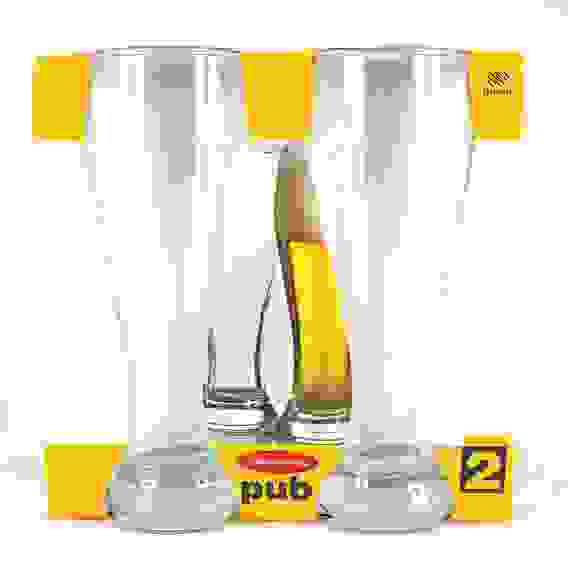 Набор 2-х стаканов для пива 415 мл./12/216 42116 Pub\"