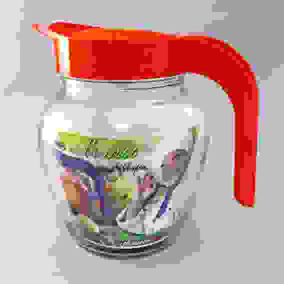 Кувшин 1,5 л ФОНАРЬ с крышкой "Мандарин" 5441550