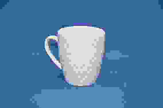 кружка 370см3 (ф.Рельефная) 1/32 белая