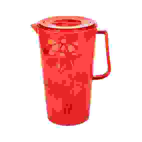 Кувшин &quot;Соблазн&quot; 2,5л. с крышкой (красный)(уп.8)